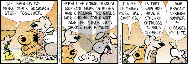 DeFlocked on Friday July 26, 2019 Comic Strip