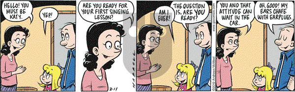 Adam@Home on Monday March 11, 2019 Comic Strip