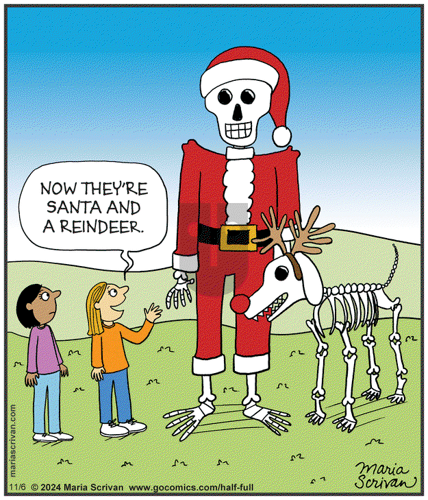 Half Full - Wednesday November 6, 2024 Comic Strip
