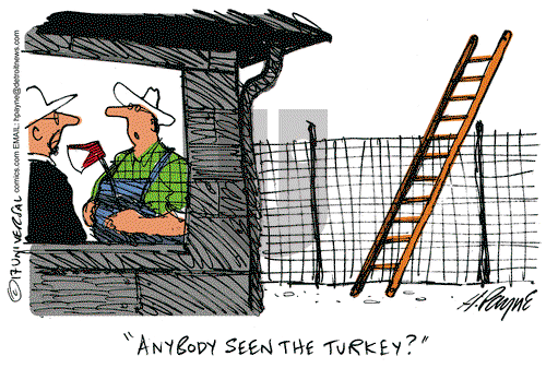 Henry Payne on Thursday November 23, 2017 Comic Strip