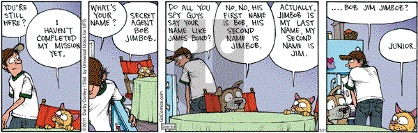 Get Fuzzy on Tuesday May 21, 2013 Comic Strip