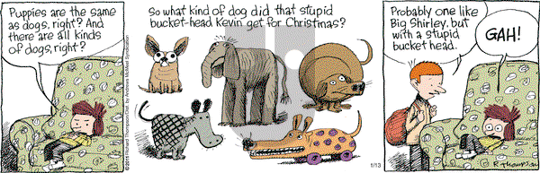 Cul de Sac - Wednesday January 13, 2021 Comic Strip