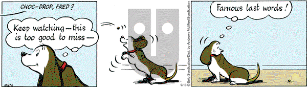 Fred Basset on Wednesday September 13, 2017 Comic Strip