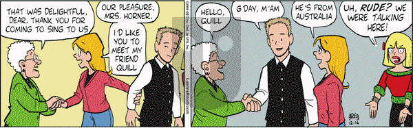Luann on Wednesday December 16, 2009 Comic Strip