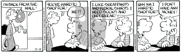 Drabble on Saturday December 10, 2005 Comic Strip