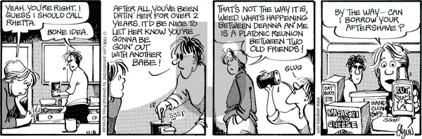 For Better or For Worse on Friday November 8, 1996 Comic Strip