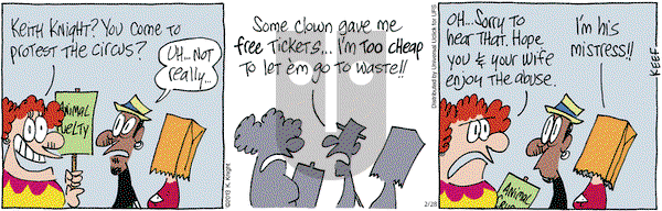 The Knight Life on Thursday February 28, 2013 Comic Strip