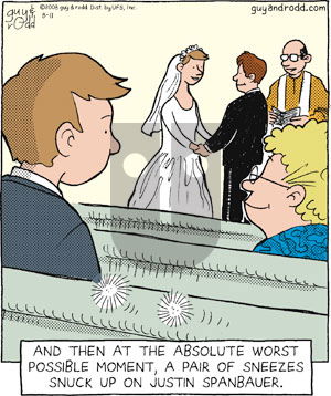 Brevity on Monday August 11, 2008 Comic Strip