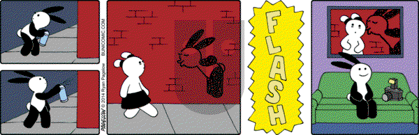 Buni on Wednesday April 9, 2014 Comic Strip