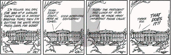 Doonesbury - Wednesday February 7, 1973 Comic Strip