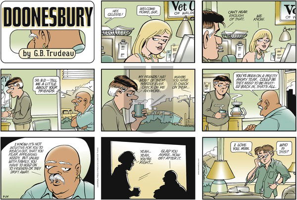 Doonesbury on Sunday September 24, 2006 Comic Strip