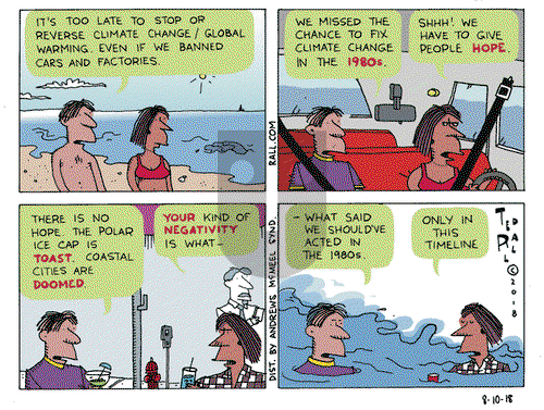 Ted Rall on Friday August 10, 2018 Comic Strip