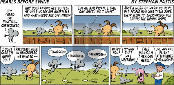 Pearls Before Swine on Sunday October 8, 2017 Comic Strip