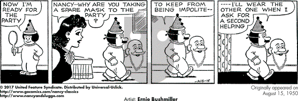 Nancy Classics on Tuesday August 15, 2017 Comic Strip