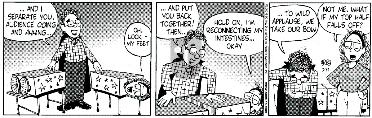 Luann - Friday March 31, 2000 Comic Strip