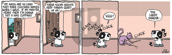 Pooch Cafe on Tuesday February 19, 2008 Comic Strip