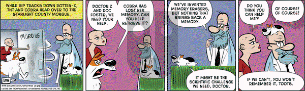 Rip Haywire on Wednesday March 26, 2025 Comic Strip
