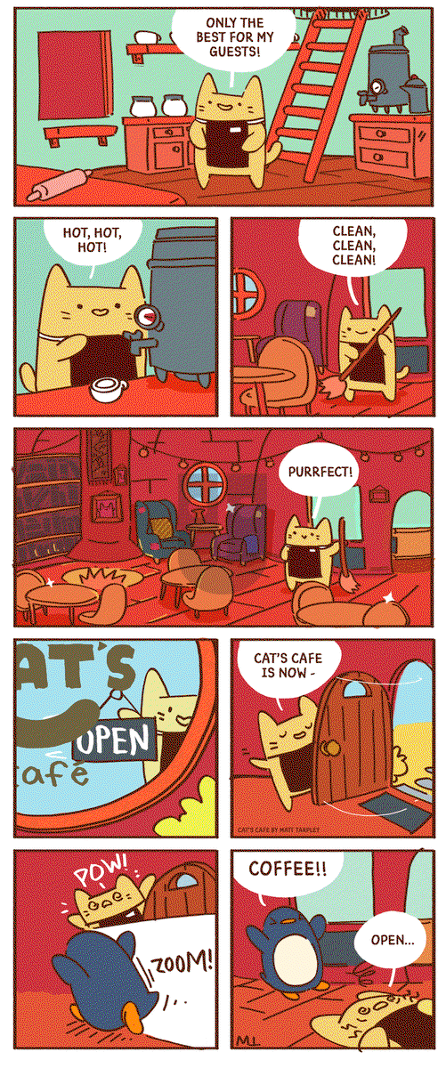 Cat's Cafe - Monday May 20, 2019 Comic Strip