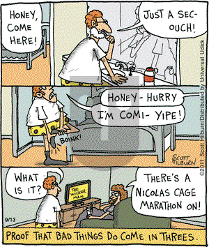 The Argyle Sweater on Tuesday September 13, 2011 Comic Strip