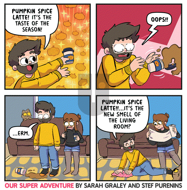 Our Super Adventure on Monday October 2, 2023 Comic Strip