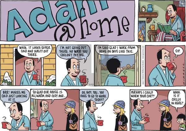 Adam@Home on Sunday January 12, 2020 Comic Strip