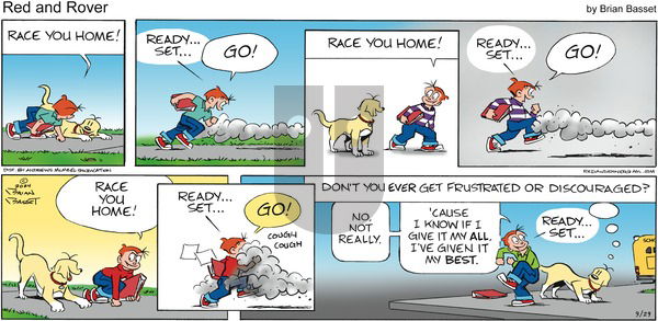 Red and Rover - Sunday September 29, 2024 Comic Strip