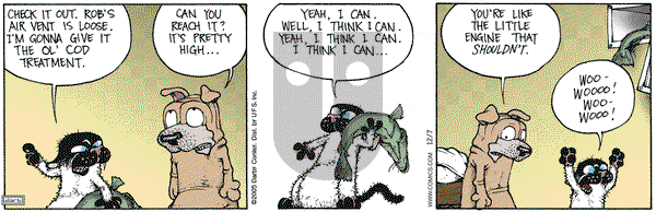 Get Fuzzy on Wednesday December 7, 2005 Comic Strip
