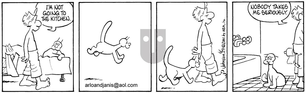 Arlo and Janis - Friday June 29, 2001 Comic Strip