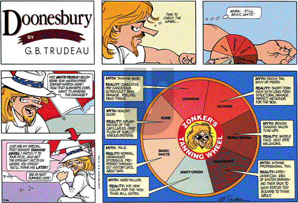 Doonesbury on Sunday September 26, 1993 Comic Strip
