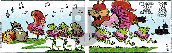 Over the Hedge on Monday July 18, 2016 Comic Strip