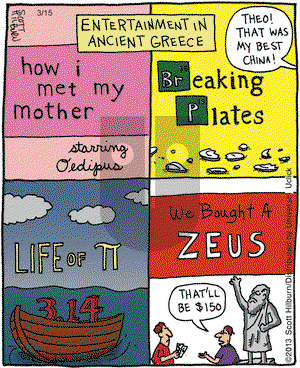 The Argyle Sweater on Friday March 15, 2013 Comic Strip