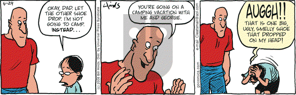 Cleats on Tuesday April 29, 2008 Comic Strip