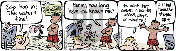 JumpStart on Monday August 29, 2016 Comic Strip