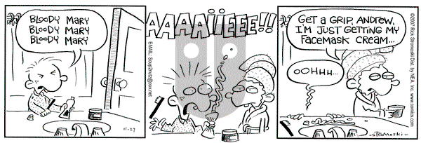 Soup to Nutz - Old on Tuesday November 27, 2007 Comic Strip