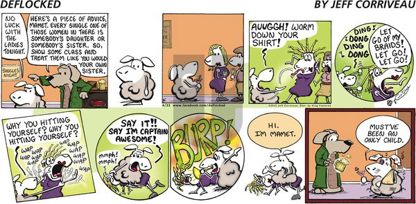 DeFlocked on Sunday April 22, 2012 Comic Strip