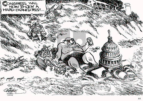 Pat Oliphant on Monday August 5, 2013 Comic Strip