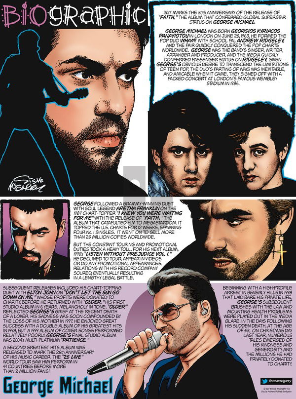 Biographic on Sunday April 2, 2017 Comic Strip