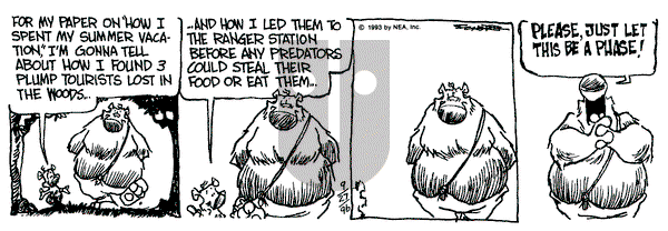 The Grizzwells on Friday September 27, 1996 Comic Strip