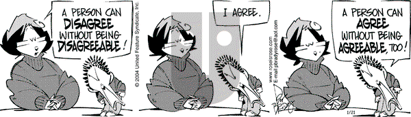 Rose is Rose on Wednesday January 21, 2004 Comic Strip