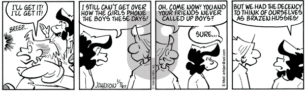 Arlo and Janis on Tuesday January 7, 1997 Comic Strip