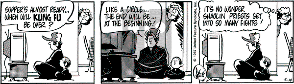 Rose is Rose on Thursday May 14, 1987 Comic Strip