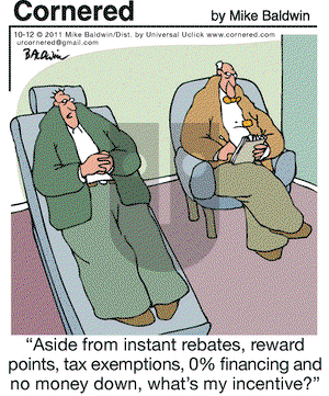 Cornered on Wednesday October 12, 2011 Comic Strip