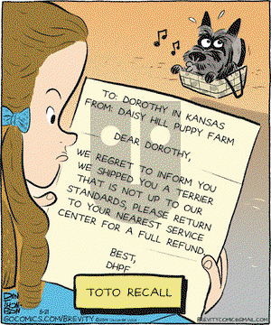 Brevity on Thursday August 21, 2014 Comic Strip