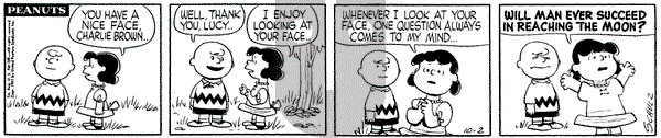 Peanuts on Friday December 9, 1960 Comic Strip