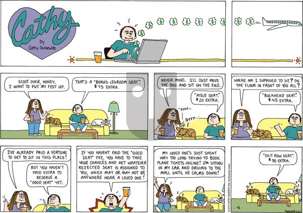 Cathy Classics on Sunday June 27, 2010 Comic Strip