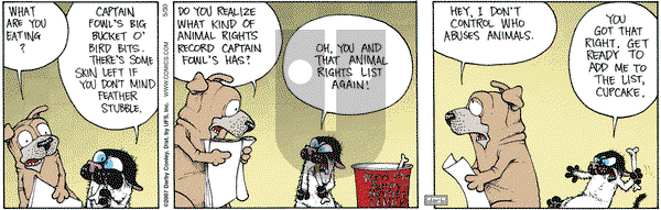 Get Fuzzy on Wednesday May 30, 2007 Comic Strip