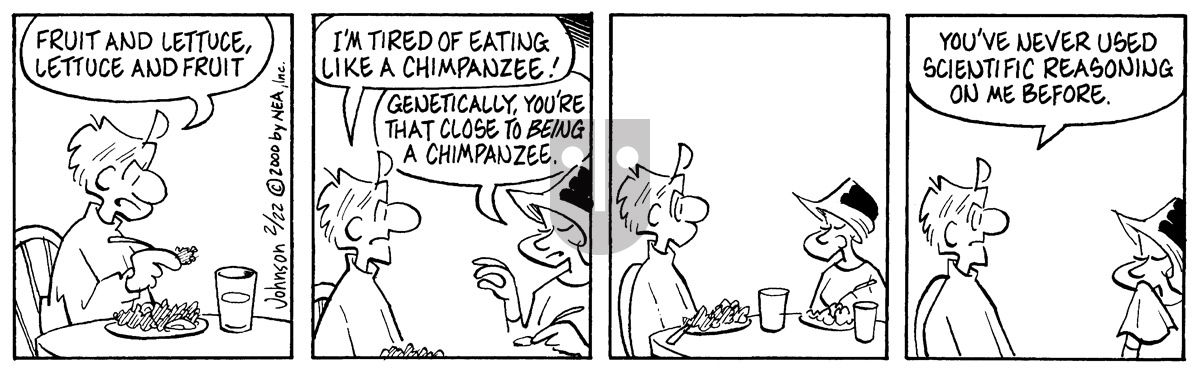 Arlo and Janis - Tuesday February 22, 2000 Comic Strip