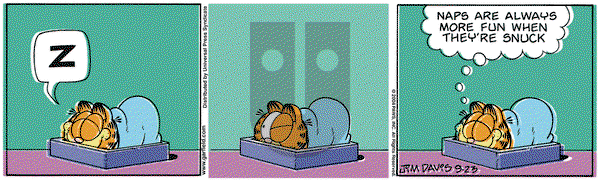 Garfield on Thursday September 23, 2004 Comic Strip