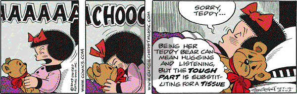 Nancy - Thursday October 15, 2009 Comic Strip
