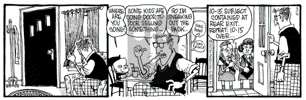 Monty on Friday March 2, 2007 Comic Strip